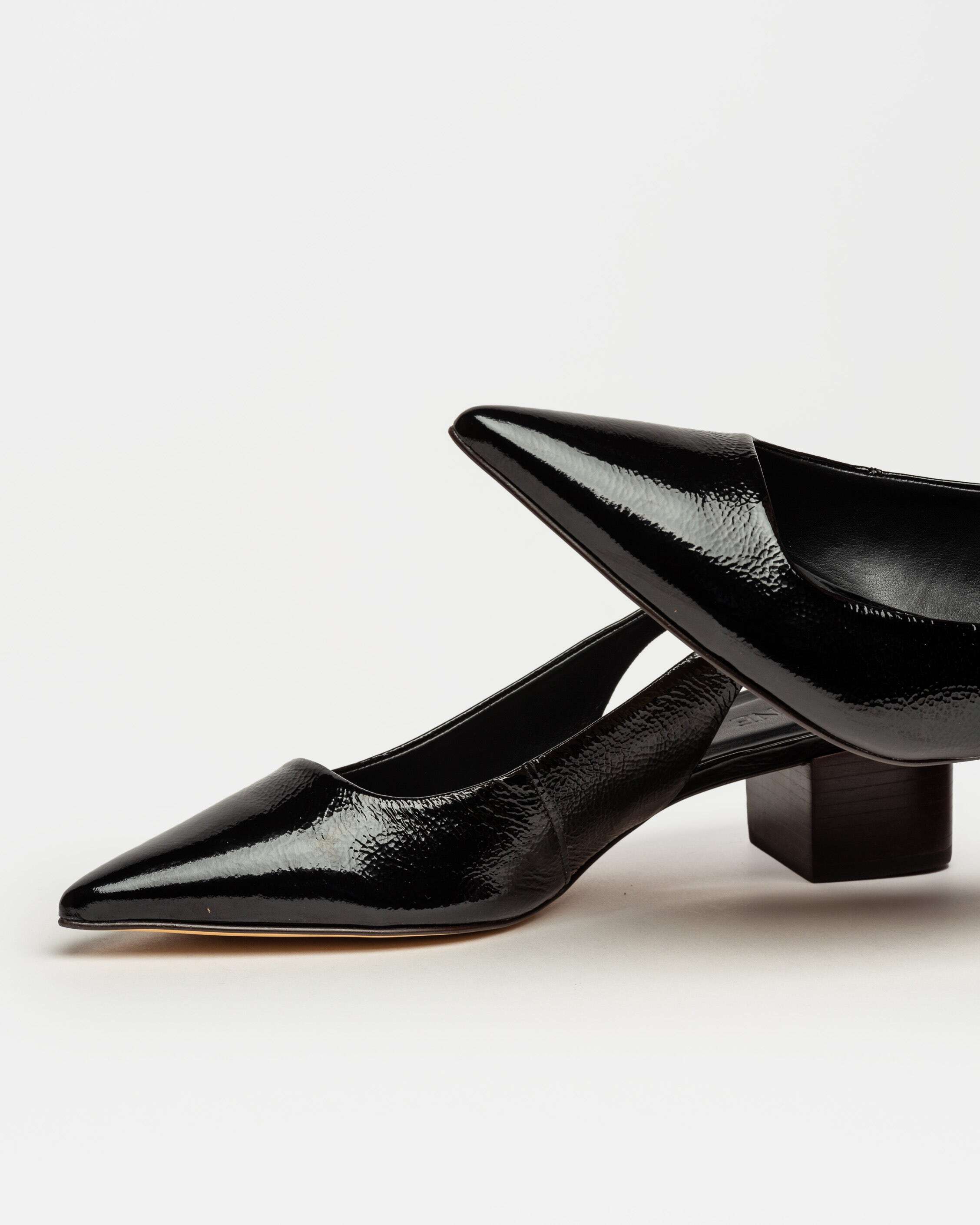 STILETTO MARGA EN CUERO GLOSS