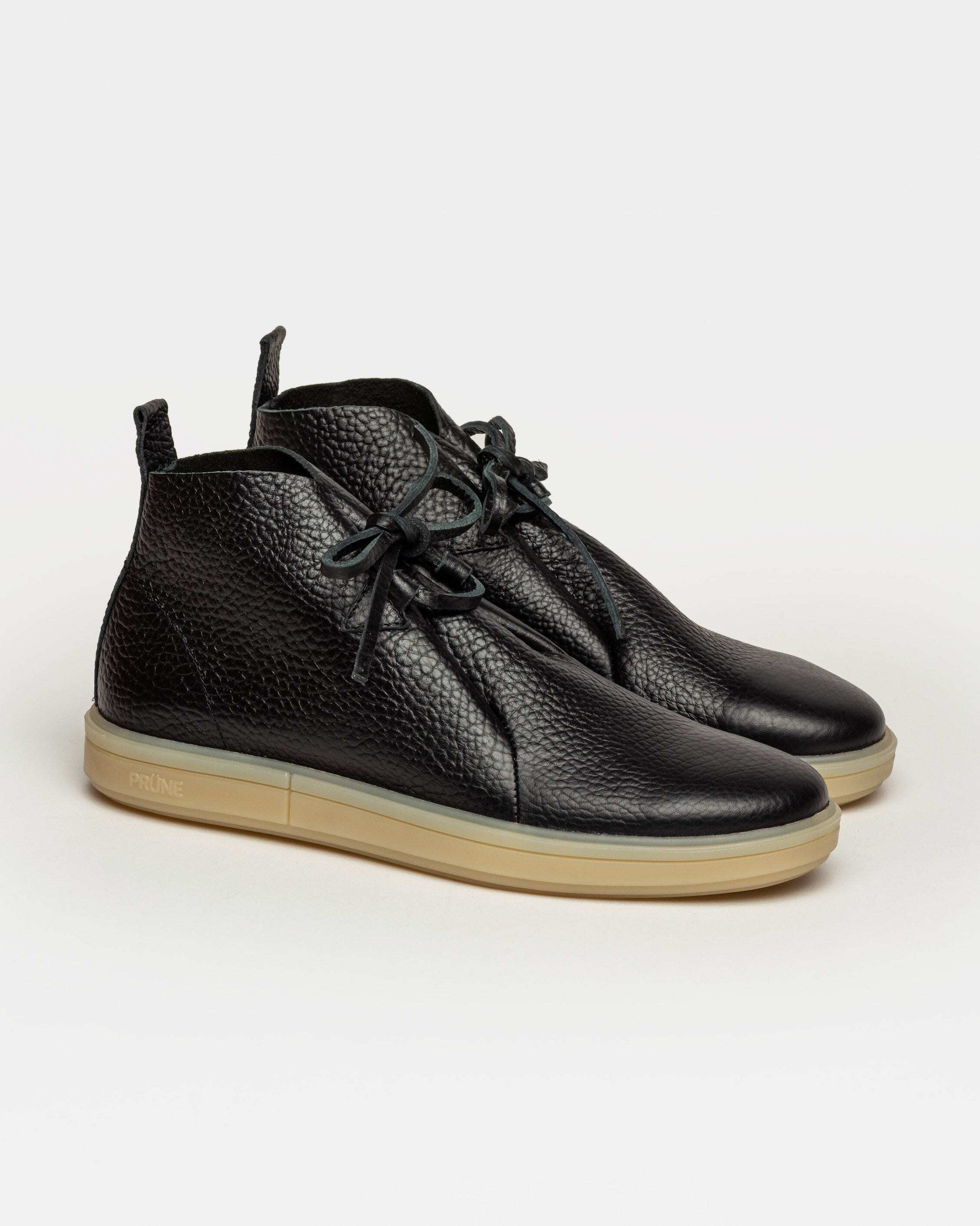 SNEAKER REBECCA EN CUERO GRANEADO